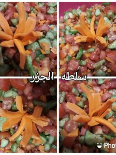صورة لوصفة سلطه الجزر