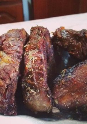 Una foto de Carne al sarten