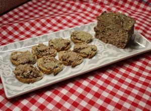 Une photo de Terrine de Foie de Volaille truffée et au whisky