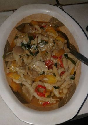 Foto resep Tumis jamur tiram baso