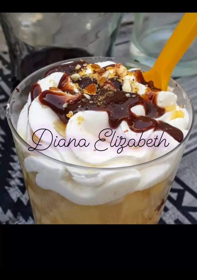 Una foto de Shot Imperial de peras al caramelo