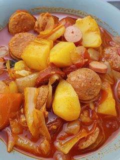Lecsó (bográcsban) recept fotója