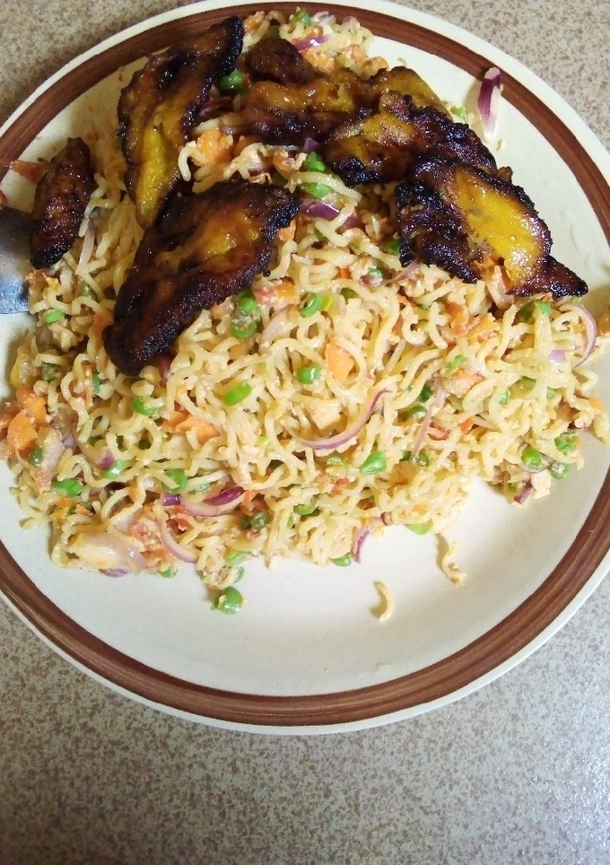 A picture of Noodles with a different taste.