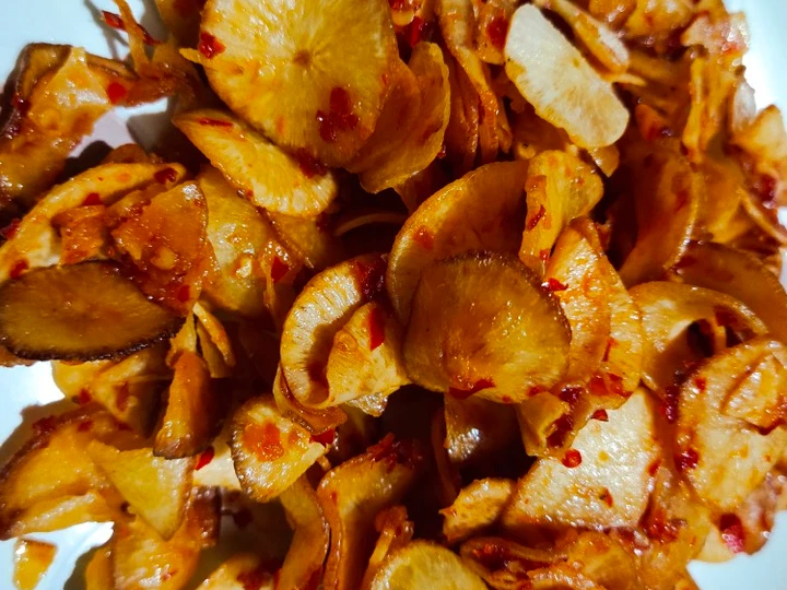 Langkah Gampang Membikin Resep Balado keripik singkong yang Menggugah Selera Anti Ribet, Mantap Sekali