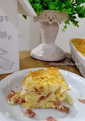Foto resep Macaroni Schotel Tanpa Susu