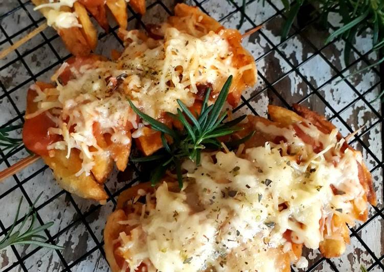 Resep Pizza Kentang Goreng yang Enak Banget