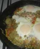 Colchón de arvejas