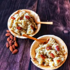 A picture of Suji Halwa.