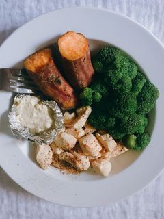 Hình của món 🐥 Ức Gà + Tofu Mayonaise Eat Clean.