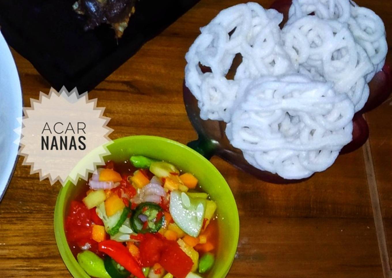 🥗 Acar Nanas (Acar Pendamping Nasi kebuli)
