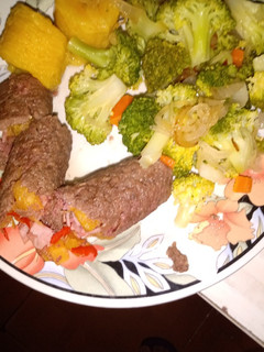 Una foto de Rollo de carne de res