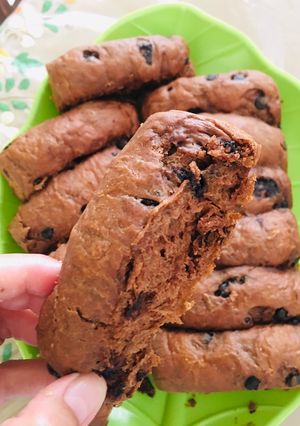 Foto resep Roti Sobek Choco Chips, Tanpa Telur