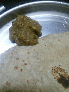 A picture of Potato curry.