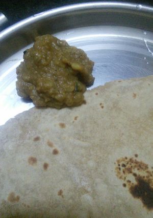 A picture of Potato curry.