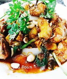 gà kho sả ớt hành