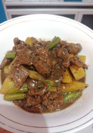 Foto resep Daging Rusa(payau) lada Hitam ❤
