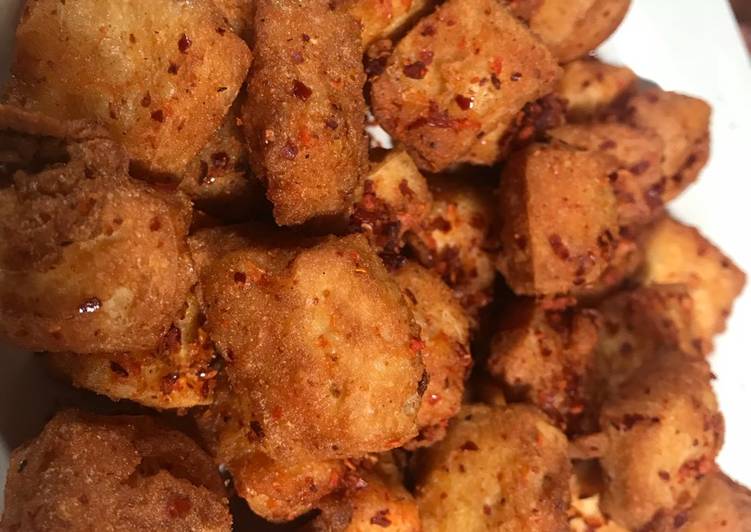 Tahu Crispy Cabe Bubuk