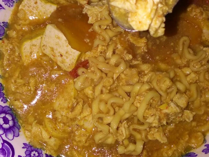 Langkah Gampang Membikin Resep Seblak kuah tahu mie kerupuk yang Lezat Sekali Anti Ribet, Mantap