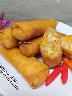 Foto resep Lumpia Isi Bihun & Sayur