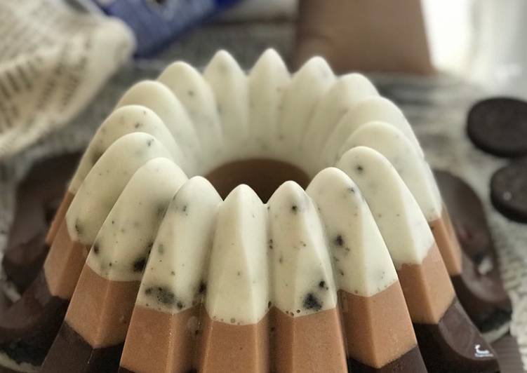 Bumbu Oreo Milo Pudding | Resep Membuat Oreo Milo Pudding Yang Enak dan Simpel