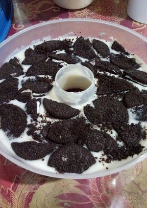 Foto resep Puding susu oreo