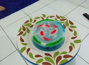 Foto resep Puding kolam ikan koi