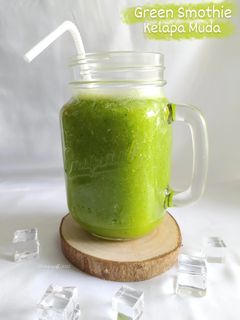 Foto resep Green Smoothie Kelapa Muda