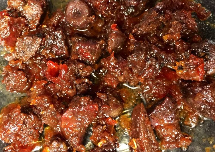 Resep Sambal Ati goreng, Bikin Ngiler