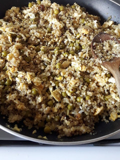Una foto de Quinoa con frutos secos