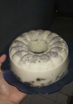 Foto resep Puding Oreo simpel