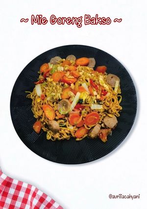 Foto resep Mie Goreng Bakso