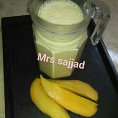 A picture of Mango Lassi #SummerDrinkContest#RamadanKiTayari.