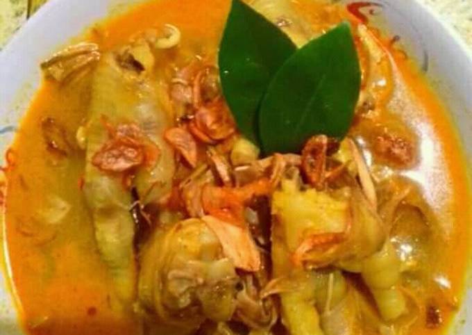 Gulai nangka mix ceker ala moms zakiah samarinda