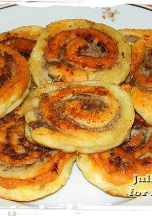 Фото Шанежки с мясом.