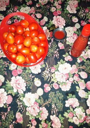 A picture of Homemade ketchup.