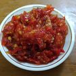 Sambal nasi uduk nasi kuning