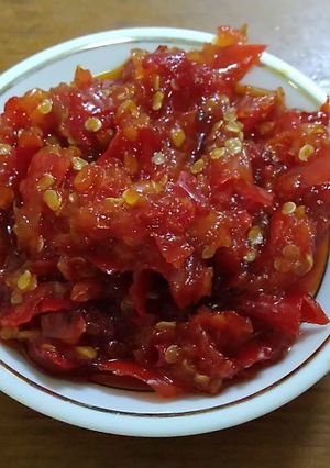 Foto resep Sambal nasi uduk nasi kuning