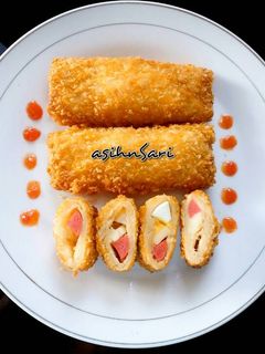 Foto resep Risol Roti Tawar Sosis Mayonnaise