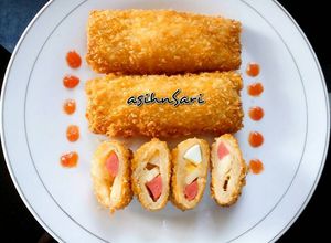 Foto resep Risol Roti Tawar Sosis Mayonnaise