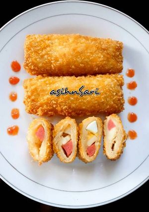 Foto resep Risol Roti Tawar Sosis Mayonnaise