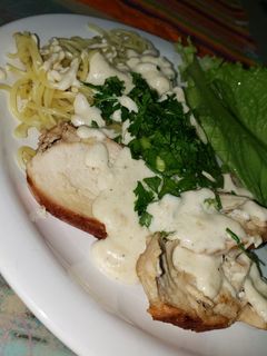 Una foto de Pollo al Alfredo