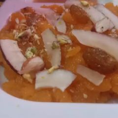 A picture of Suji ka halwa.