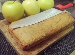 Una foto de Torta de manzana y miel.🍏🍯