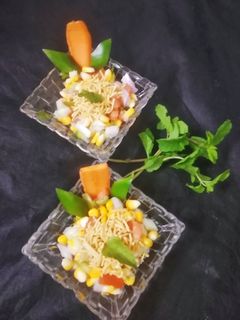 कॉर्न भेल (corn bhel recipe in hindi) रेसिपी मुख्य फोटो