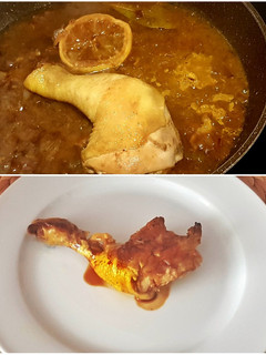 Una foto de Muslo de Pollo al Teriyaki de Cúrcuma y Curry