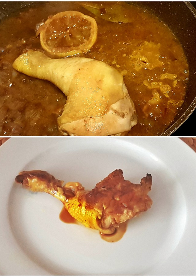 Una foto de Muslo de Pollo al Teriyaki de Cúrcuma y Curry