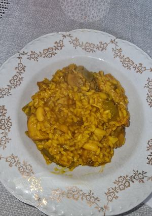 Una foto de Arroz con pollo