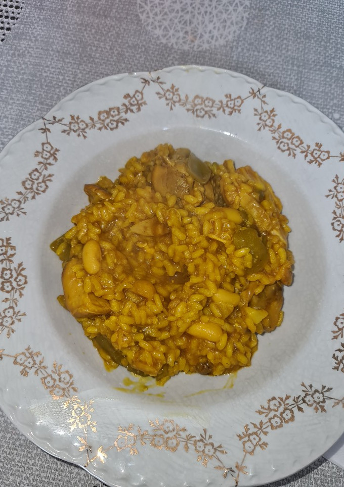 Una foto de Arroz con pollo