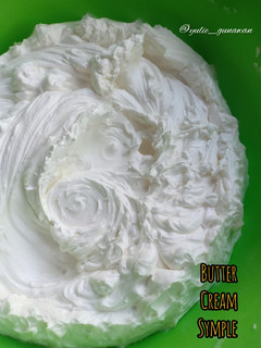 Foto resep Butter Cream Symple