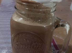 Una foto de Chocolate con whisky